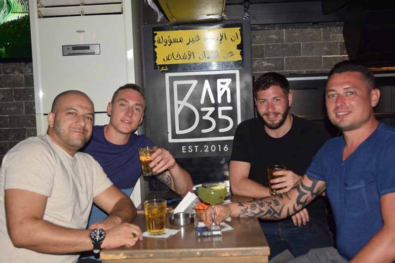Bar 35 on Saturday Night